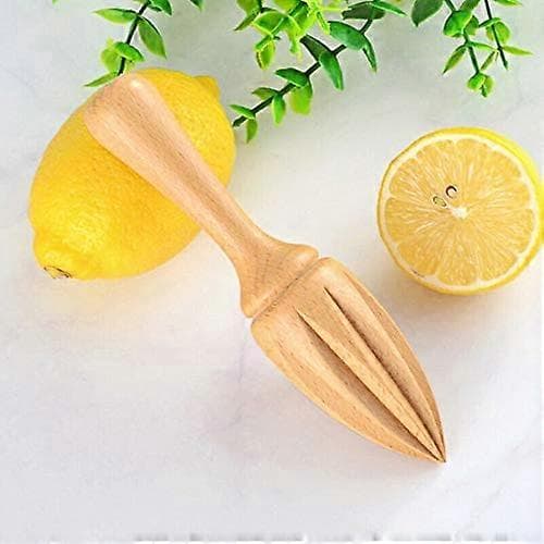 Citronpress i trä för citrusfrukter