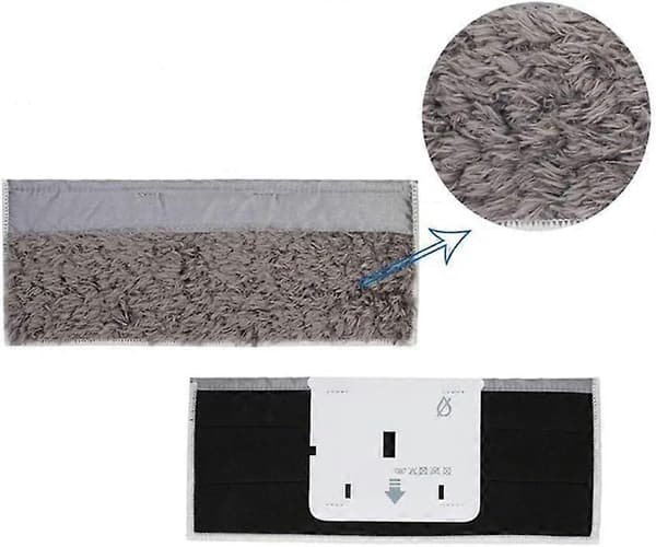 4-pakning vaskbare og gjenbrukbare moppeputer for iRobot Braava Jet m6 (6110) (6012) (6112) (6113) Ultimate Robot Mop (2 våte puter og 2 tørre puter)