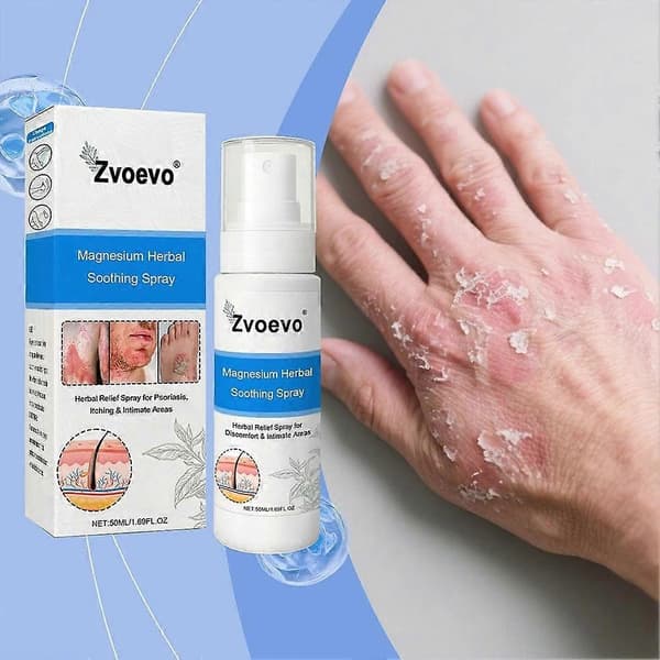 2/3/5x Magnesium Herbal Psoriasis Spray, Magnesium Herbs Hauts (5st)