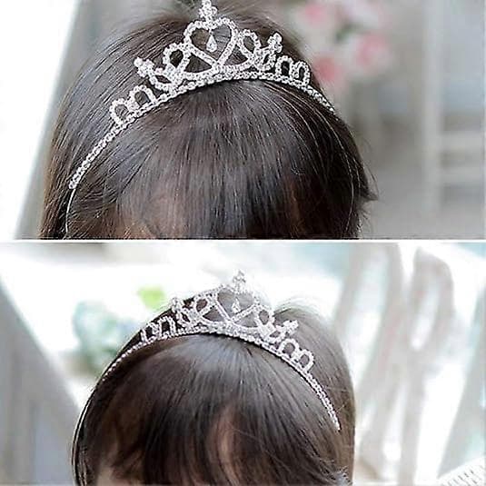 Prinsessekrystalltiara-krone for jentebursdag