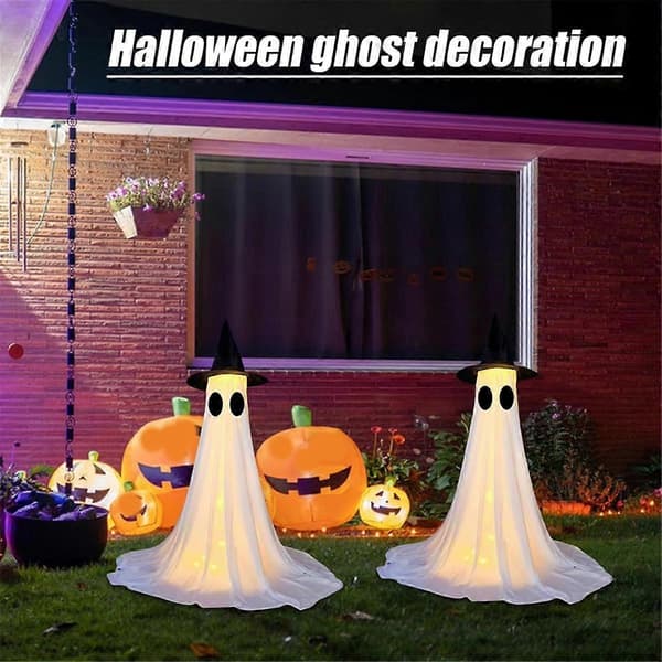 Spöke Ljusdekoration Utomhus Juldekoration Glödande Halloween