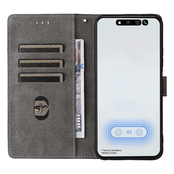 Plånboksfodral för TECNO Pova 6 Neo/Spark 30 5G KL8 med RFID-skydd, Flip Cover med Ställ (Blå)
