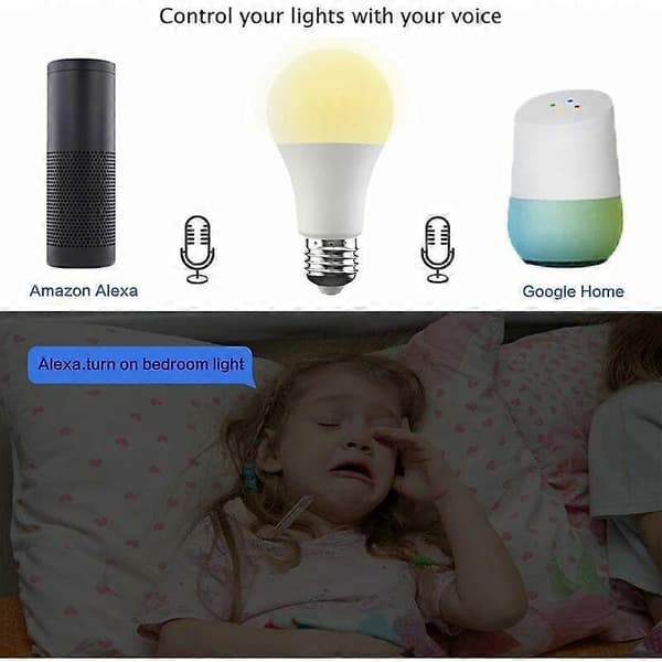 1 stk. LED-pærer 3W Temperatur LED-pære E27