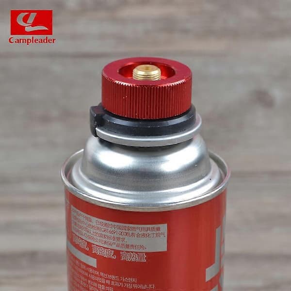 1 stk. Campingovn Adapter Propan Adapter Ventil Butan Tank Adapter Cylinder Gastank Konverter, Rød