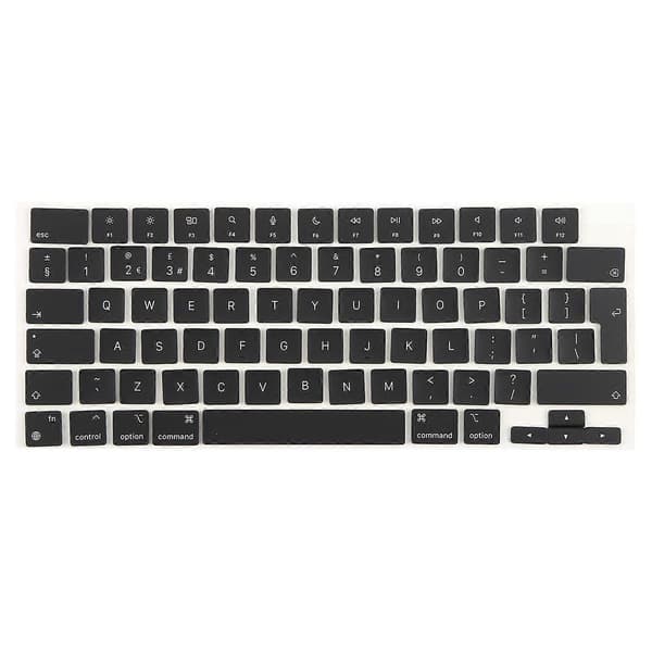 Til Macbook Air M3 13 / 15 A3113 A3114 UK Version Tastaturknapper