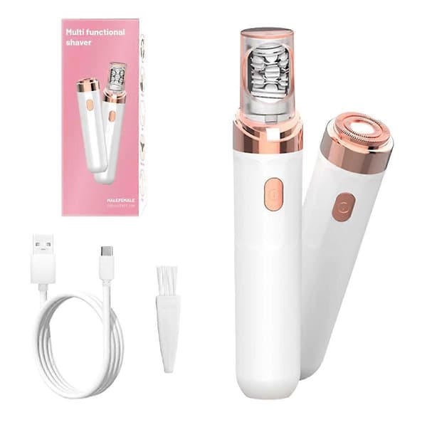 Soft Skin pro Ansigts Hårfjerner, SoftSkin Pro Kvinder Ansigts Epilator (Hvid)