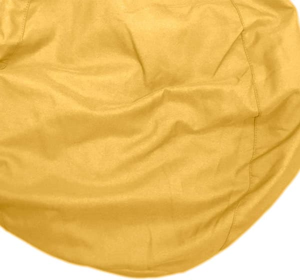 Nytt extra stort sittpufföverdrag benvitt (100*120, ingen fyllning)