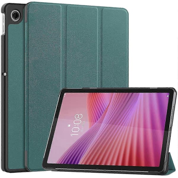 Lenovo Tab TB311FU Tablet Cover med Anti-Fall Læderstativ og Beskyttelse (Grøn)