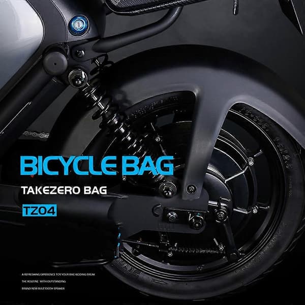 TAKEZERO TZ04 Topprørsveske for terrengsykkel MTB Mountain PU+EVA Sykkeltelefonveske - Front (Front)