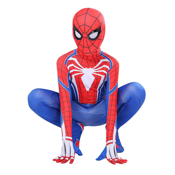 2023-børne Spider-Man Iron Man Kostume Cosplay Panter Venom Jumpsuit.a.-1-3（150cm，2）