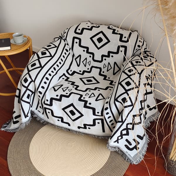 Sofatæppe landlig retro pastoral stil sofabetræk
