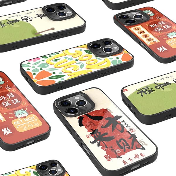 Nytt mobilskal - anpassat mönster TPU silikon skyddsfodral stöder olika mobiltelefonmodeller! Mirror case