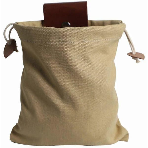 Camping Utomhus Foderpåse, Midjehängande Verktygsväska, Djungelförvaringsväska, Khaki