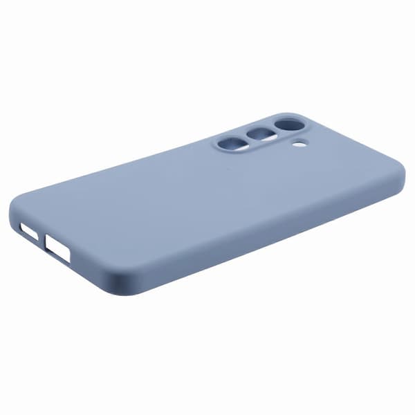 För Samsung Galaxy S25+ Mobilskal Böjd Kant 2.0mm TPU Skyddande Mobilskal - Grå (Grå)
