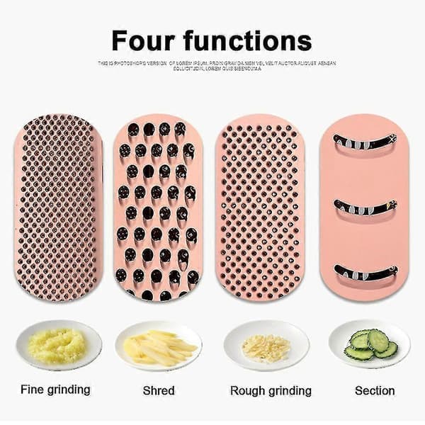 Multifunktionell Grönsaksskärare Ostrivare för Sallad Pommes Frites Chips Och Alla Grönsaker