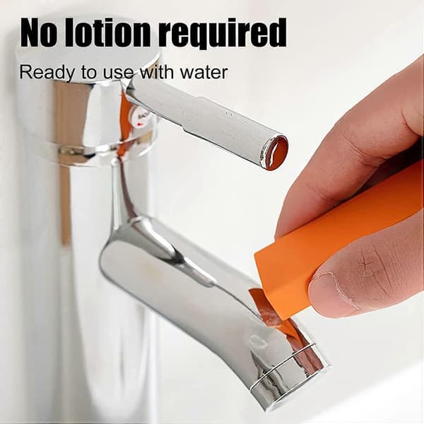 Rostfritt stål sudd Magic eraser Tandsten sudd Rengöringssudd Rostfritt stål sudd sanering orange 1st