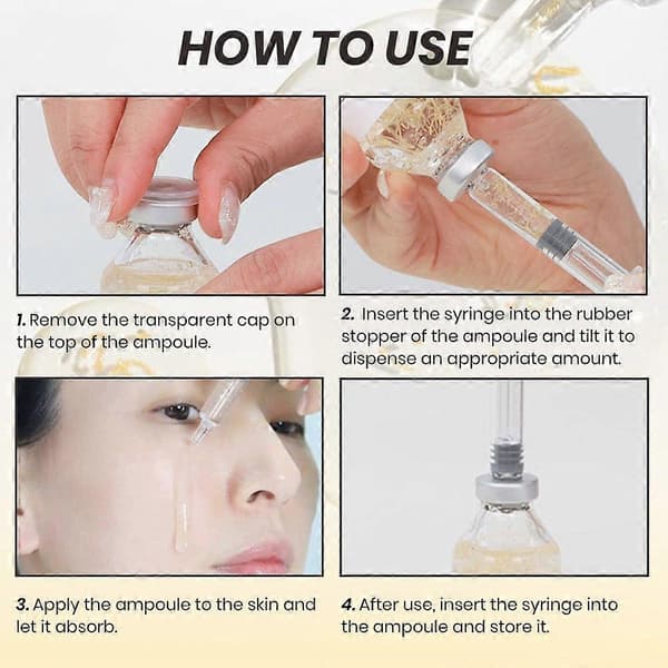 KOEC Collagen Peptide Ampullspruta Anti-Aging Djupåterfuktande Essens 30ml (2st)