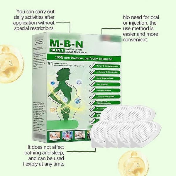 Avancerat Nano Microneedle Patch, Slimmar Din Kropp (3 boxar)