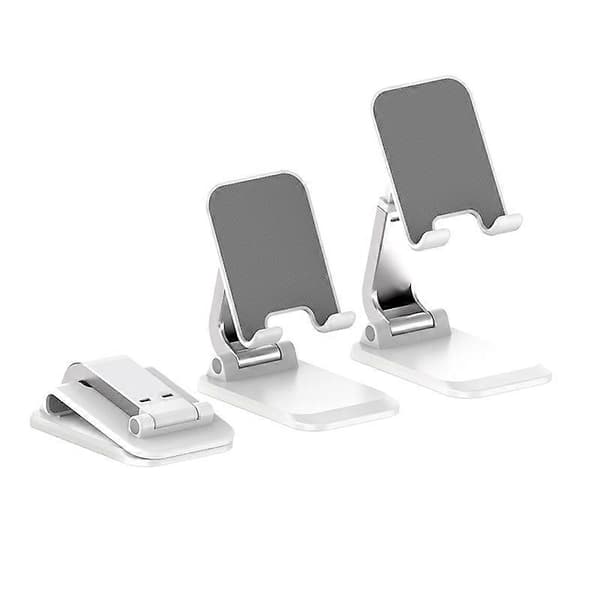 Justerbar Telefonholder, Telefon Dock - Hvit