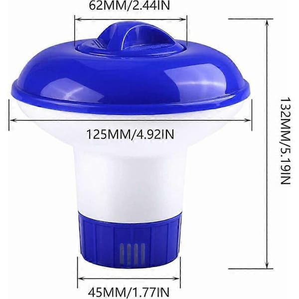 Klordispenser Automatisk Klordispenser Flydende Pooldispenser Kemiske Tabletter Dispenser Justerbar Klordispenser Flydende Spadispenser