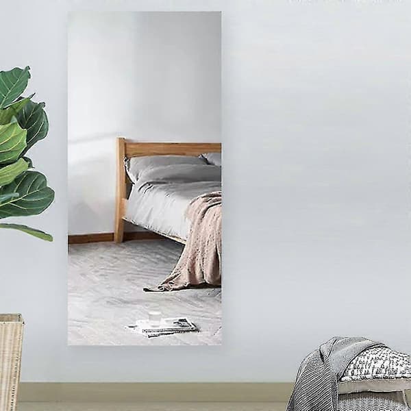 Selvklæbende spejl 40 x 122 cm fleksibelt klæbende spejl spejl T