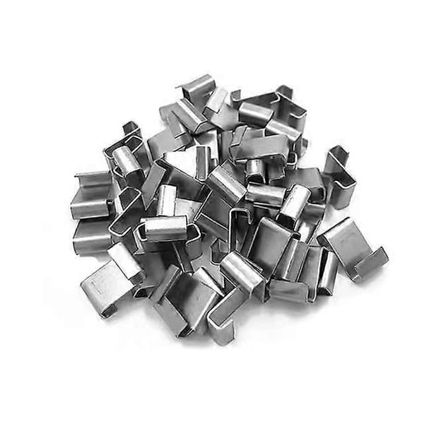 Rustfrit stål drivhusglas Z clips til haven