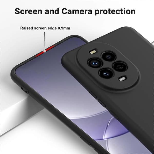 Flytande silikon mobilskal baksida med handledsrem för Huawei nova 14 5G