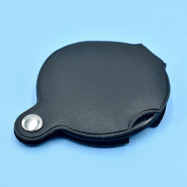 Lupelupe i lommeformat, 10X Mini Sammenleggbar Leselupe 60mm