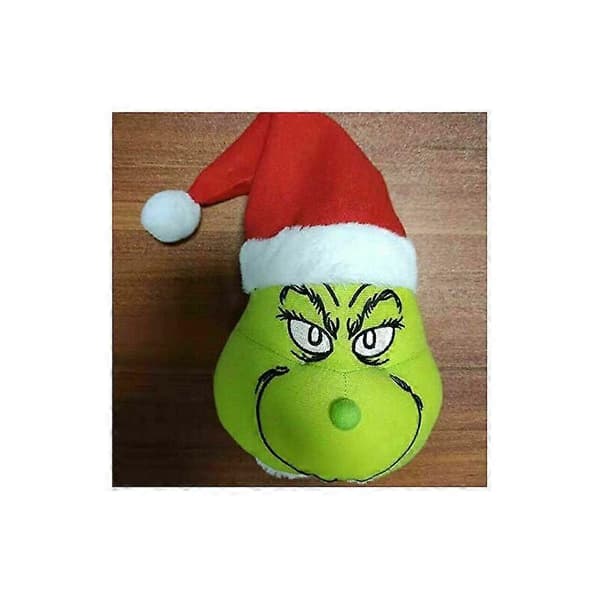 Grinch Furry Julgransprydnadsset med Armar och Fötter, Grön
