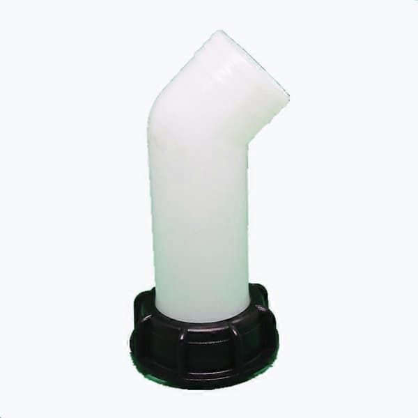 2 stk. Vanntankadapter, Vanntankventil, IBC Dreneringstankadapter for IBC Vanntanker, Tonnageventiler, Jordbruksvanning, Rørledninger, Plast, 60