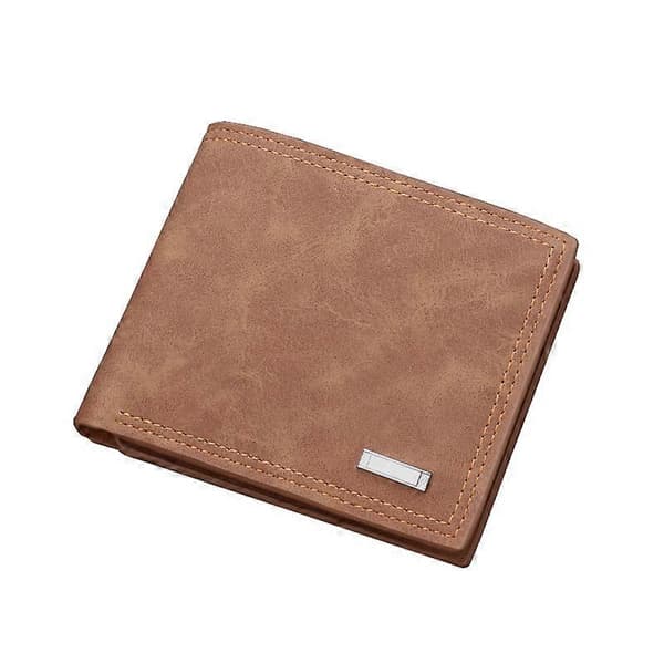 Pung Pengepose Retro Læder Kort Pung Multi-Kort Møntpung Små Clutch Punge (Farve : Kaffe), 9,5*11,5cm