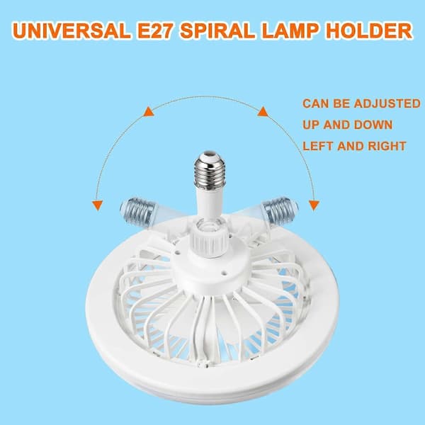 Fjärrkontroll takfläkt med LED-ljusfunktion och aromaterapifunktion