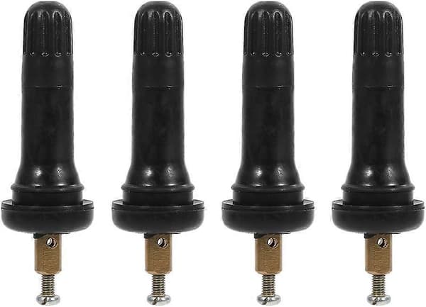 4 st TPMS Däcktrycksövervakningssystem Sensor Explosionssäker Snap-In Däckventilskaft Däcktryckssensor Ventilskaft