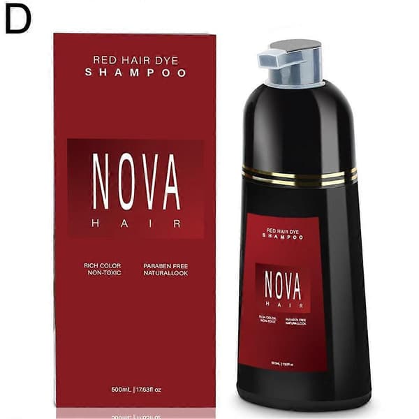Nova Hårfarveshampoo, Nova Hår Instant Farveshampoo 4 Farver