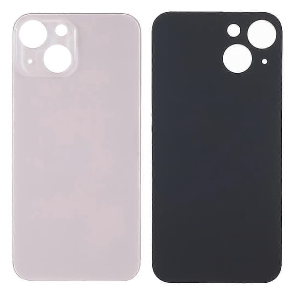 Batterihus dæksel reparationsdel til iPhone 13 6,1 tommer (Stort hul) (Style C)