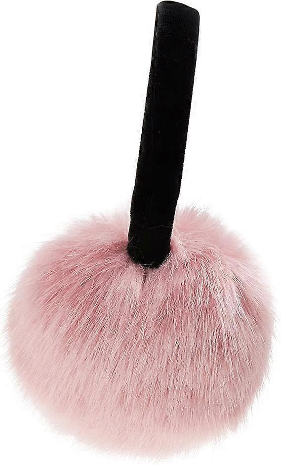unisex fuskpäls öronmuffar, vinteraccessoar, öronmuffar, öronvärmare