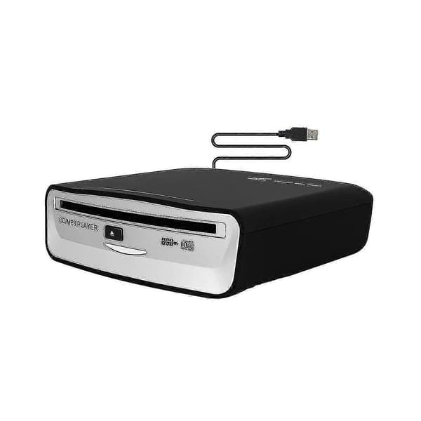 Ekstern Universal CD-spiller for bil - Bærbar CD-spiller kobles til bilens USB-port, bærbar PC, TV C-Good