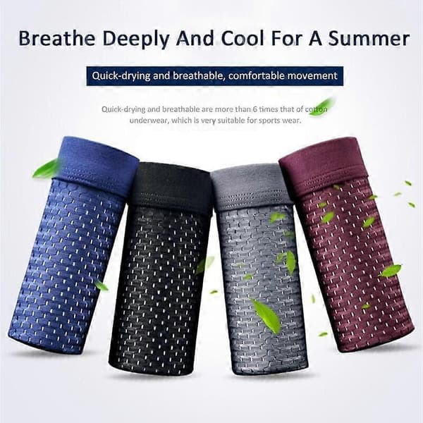 Boxhero Bambusfiber Boxershorts - For komfort hele dagen, Boxhero Herreundertøy (Blå)