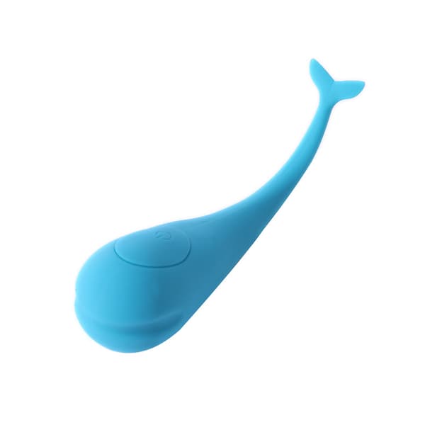 10 Frekvensmåler Vibrator Silikon App Bluetooth Trådløs Fjernkontroll Vibrasjon Egg Massasje Leker (Blå)