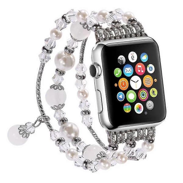 Perlearmbånd Kompatibelt med Apple Watch Rem 38-40mm