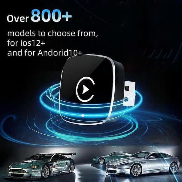 Relativelk Carplay, Relativelk trådløs Carplay til kablet CarPlay & Android Auto (farveetiket)