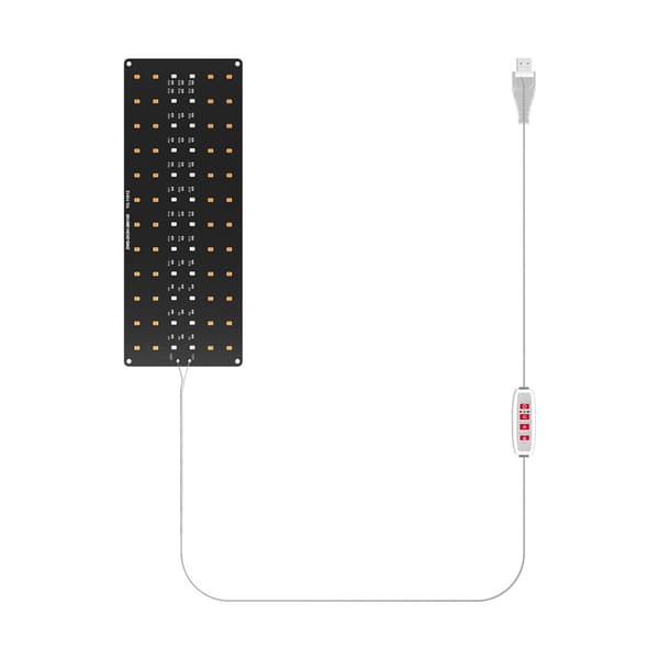 LED indendørs sort quantum board plantelys
