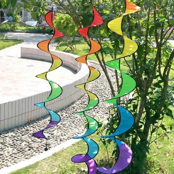 Kolibri 3D vindspil, UV- og vejrbestandig - længde: 110 cm, bredde: 23 cm, ophæng medfølger