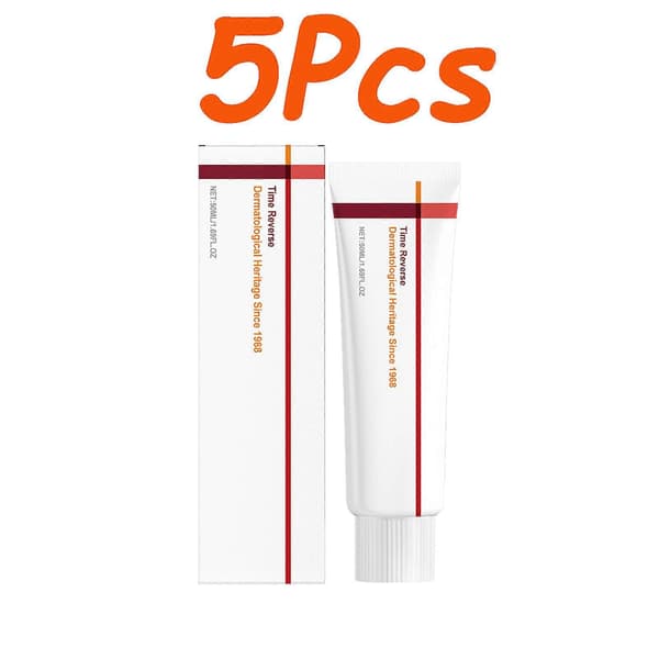 Centella Asiatica Time Reverse Cream Avancerad snabbabsorberande och närande kräm återfuktar uppstramande anti-aging ansiktskräm hudvård (5 x 50 ml förpackad)