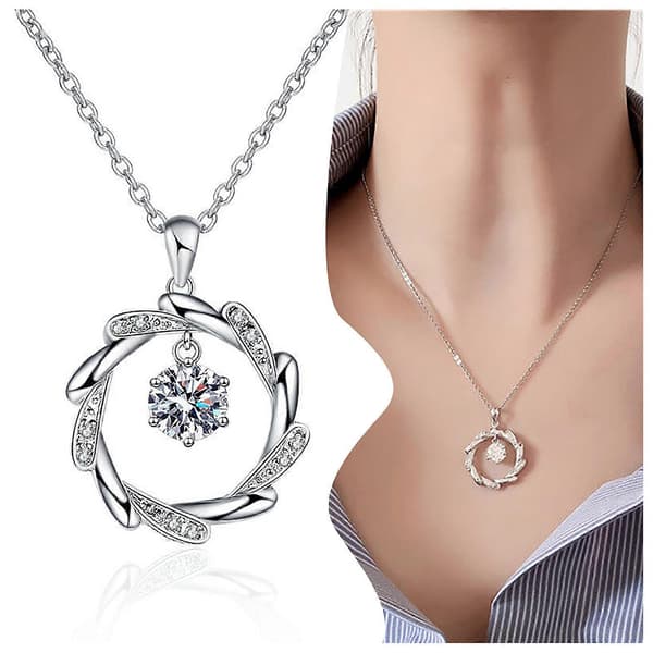Rund Charm Halskjede