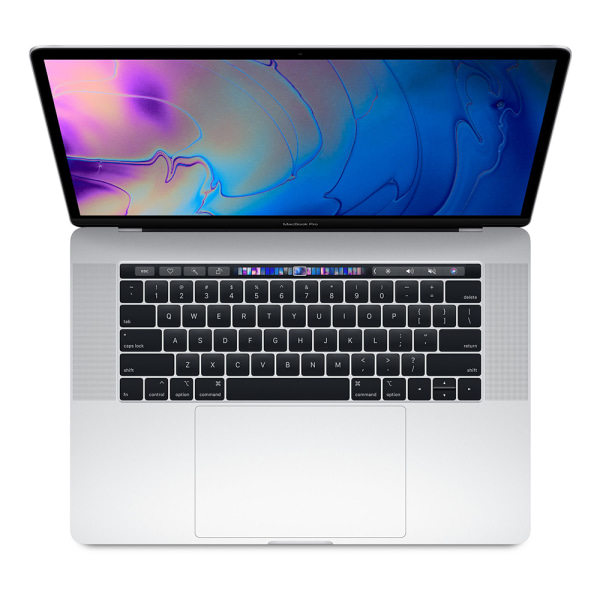 MacBook Pro 15" Touch Bar Mid 2019 Intel 8-Core i9 2.3 GHz 16 GB RAM 512 GB SSD Grade C Refurbished Silver