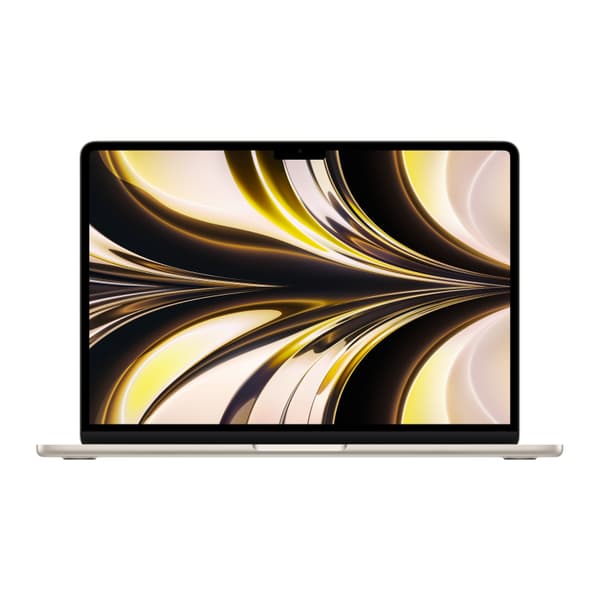 MacBook Air 13" M2 2022 Apple M2 8-Core 10-Core GPU 16 GB RAM 1 TB SSD Grade A Refurbished Starlight
