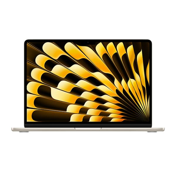 MacBook Air 13" M3 2024 Apple M3 8-Core 10-Core GPU 16 GB RAM 512 GB SSD Grade A Refurbished Starlight