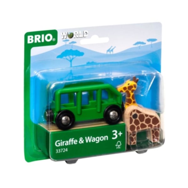 Brio 33724 Giraff och Vagn