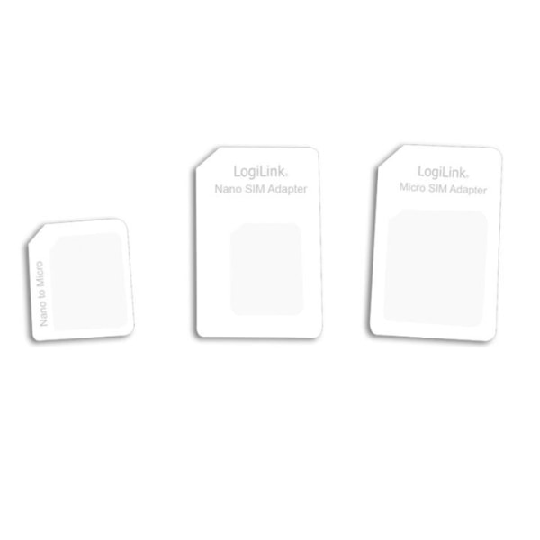 LogiLink SIM-kortsadaptrar 3-pack